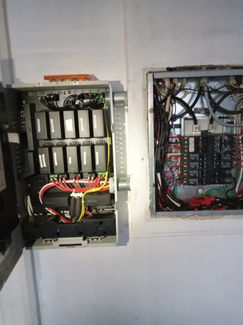 Electrical panel upgrade completed for Commercial Electrician Services in Ardmore